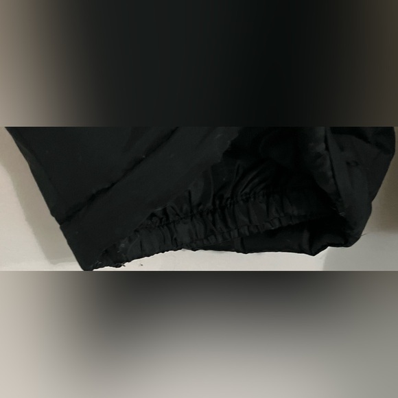 London Fog Bibs Snow Pants Kids Size 5 6 Zipper Adjustable Strap Black Ski - Picture 4 of 7